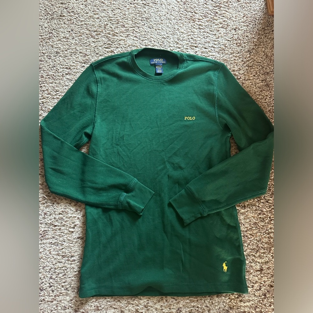Polo waffle shirt